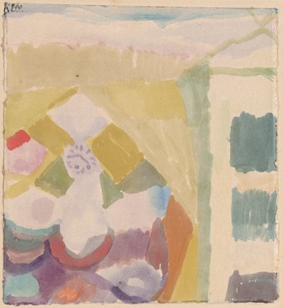 Saatli İç Mekan by Paul Klee