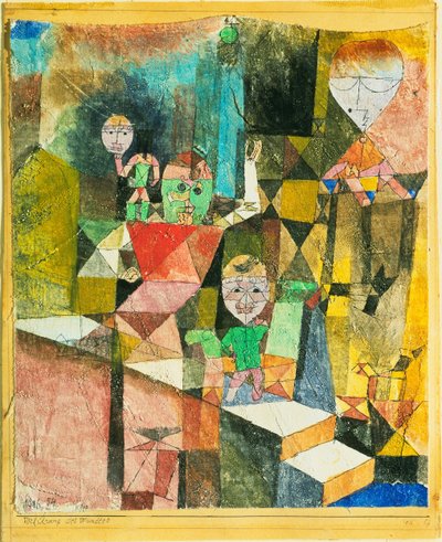 Mucizenin Tanıtılması Mucizenin Tanıtılması, 1916. by Paul Klee