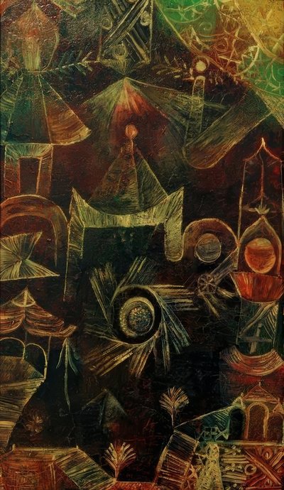 kozmik mimari by Paul Klee