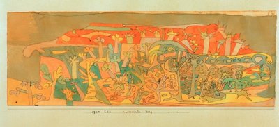 ekili dağ by Paul Klee