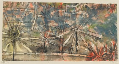Laternen Sokak Lambaları, 1912. by Paul Klee