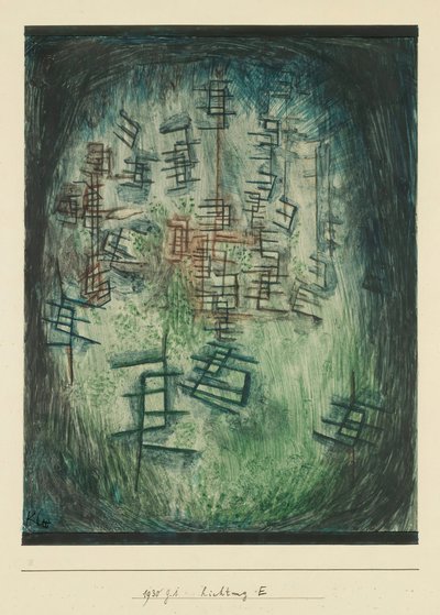 Glade E Takas E, 1930. by Paul Klee