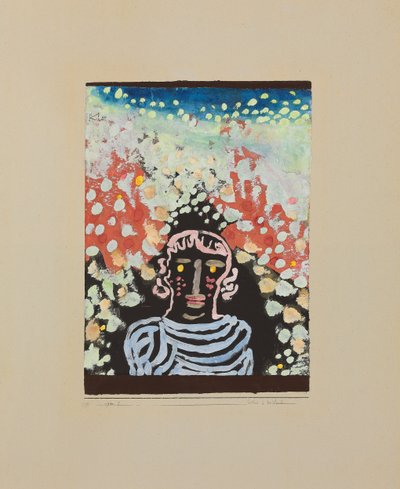 çardaktaki benzerlik; çardak portre by Paul Klee