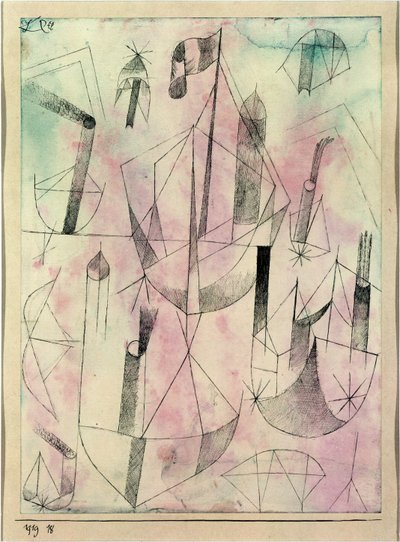 Küçük vapur fantezisi by Paul Klee