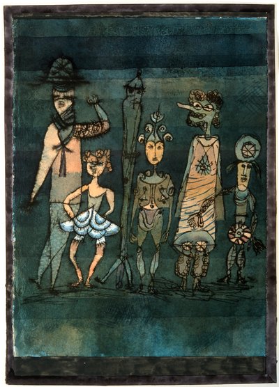 Maskeler, 1923. by Paul Klee