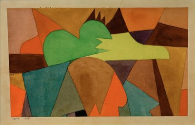 D. kahverengi ipuçları by Paul Klee