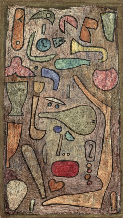 rengarenk karışık by Paul Klee