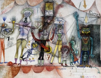 Fuarda müzik by Paul Klee