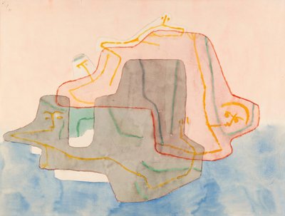 Bir ada efsanesi, 1930. by Paul Klee