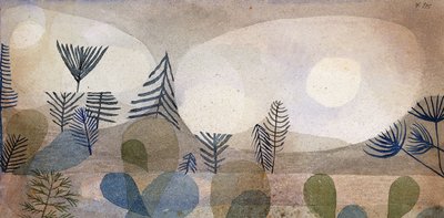 Okyanus Manzarası; Oceanic Landschaft by Paul Klee