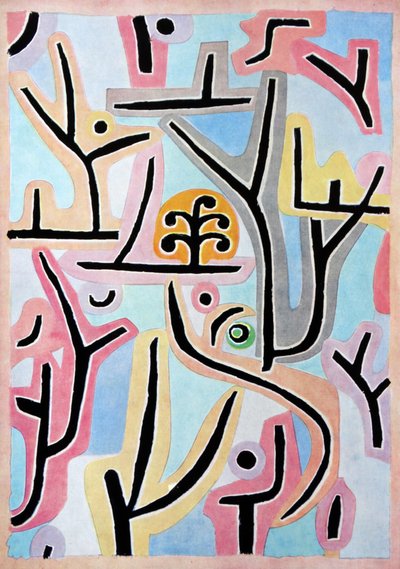Lucerne Yakınındaki Park by Paul Klee