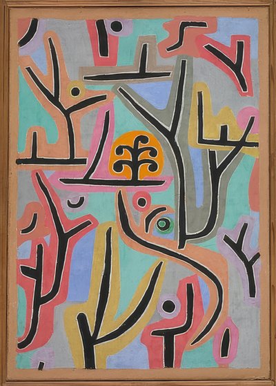 park, LU tarafından engellendi. 1938, 129 (J 9) by Paul Klee