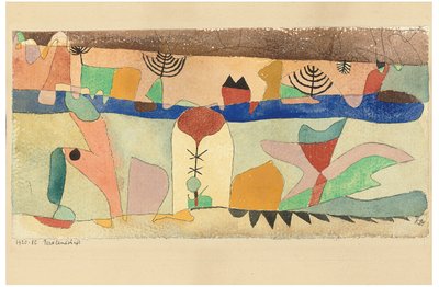 park manzarası by Paul Klee