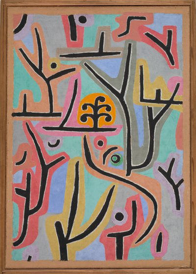 Lu yakın park.. by Paul Klee