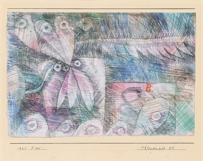 Bitkiler Şekil 8.B., 1925. by Paul Klee