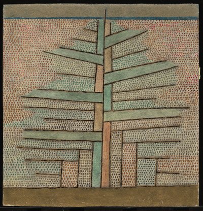 Çam ağacı, 1932 by Paul Klee