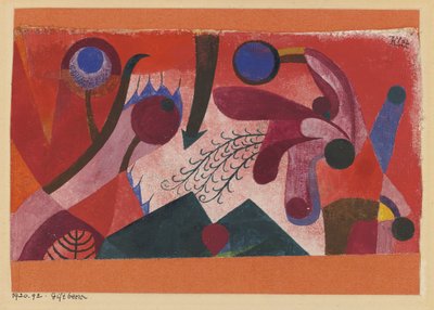 Zehirli Meyveler, 1920 by Paul Klee