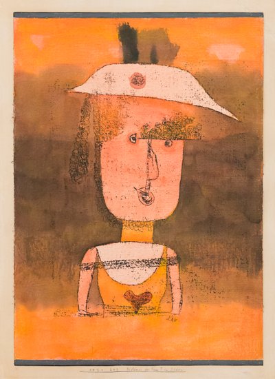 Frau P.'nin güneydeki portresi by Paul Klee