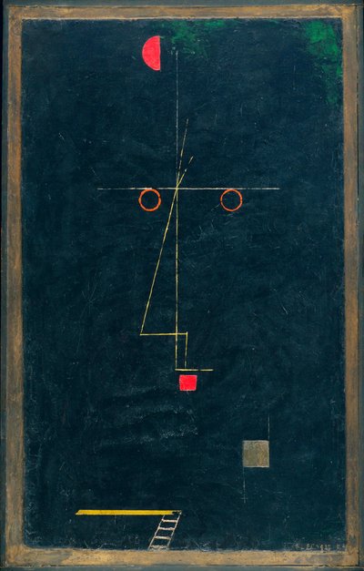 Bir ip cambazının portresi by Paul Klee