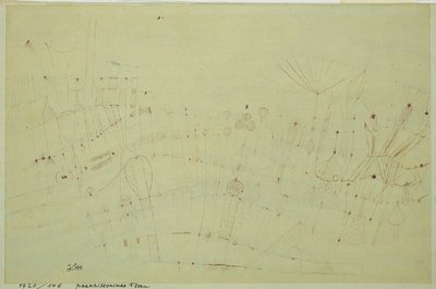 Tarih Öncesi Bitki Örtüsü by Paul Klee
