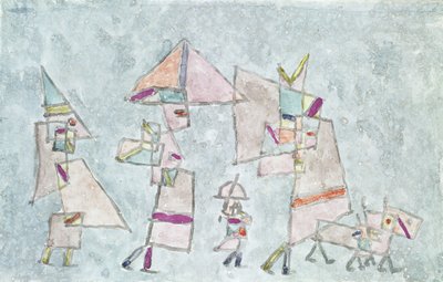 Doğu'da Gezinti Yeri by Paul Klee