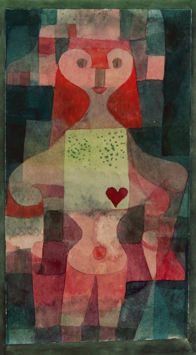 kalplerin kraliçesi by Paul Klee