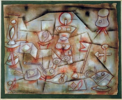 Sahne natürmort by Paul Klee