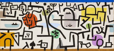 Bir Yolculuğun Zengin Liman Resmi, 1938. by Paul Klee