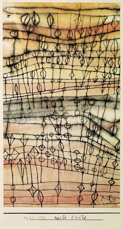 olgun hasat by Paul Klee