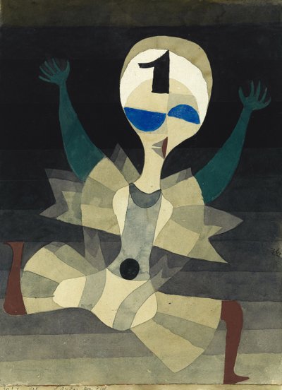 Gol Koşucusu, 1921. by Paul Klee