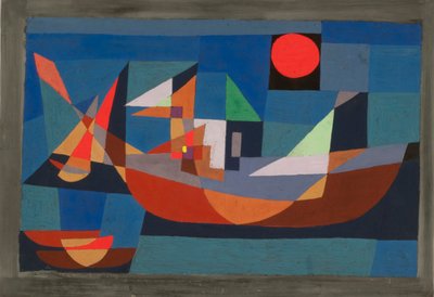 Duran Gemiler, 1927. by Paul Klee