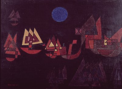 Karanlıktaki Gemiler by Paul Klee