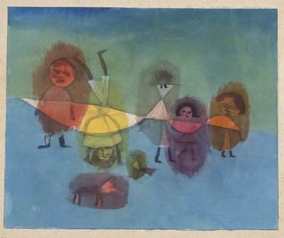 Küçük çocuklar by Paul Klee