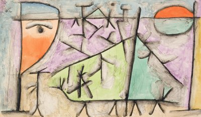 Gün batımı by Paul Klee