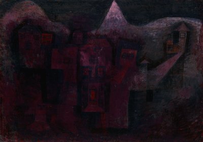Güney Dağ Köyü; Sudliches Bergdorf by Paul Klee