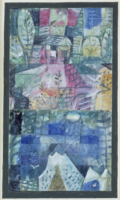 Bir geziden hatıra fotoğrafı by Paul Klee