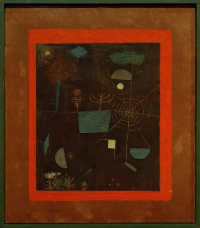 örümcek ağı by Paul Klee