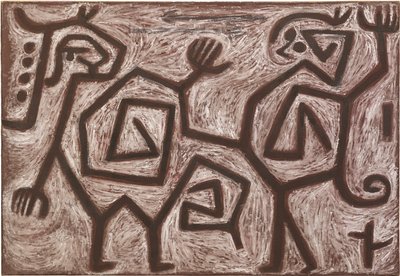 Squabble Düeti, 1938. by Paul Klee