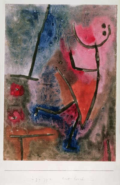 Adım aşağı by Paul Klee