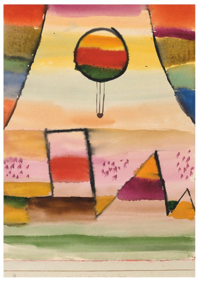 Penceredeki Balon, 1929. by Paul Klee