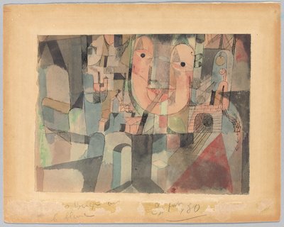 Seyahat Adamı; yolculuğun biri by Paul Klee