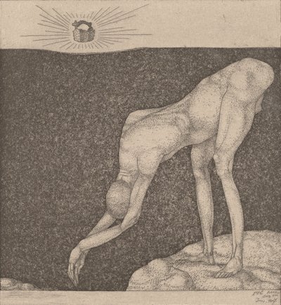 Monarşist, 1904. by Paul Klee