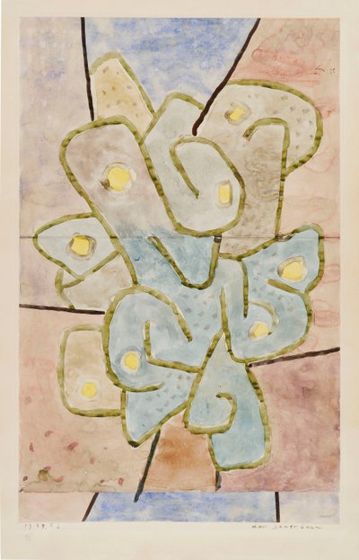 Ekşi Ağaç, 1939. by Paul Klee