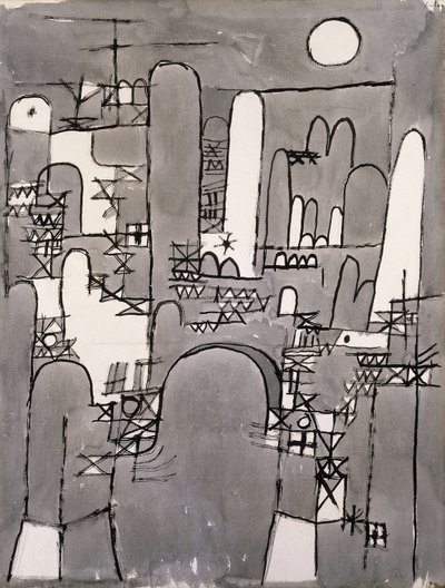 Kule; Da Tor by Paul Klee