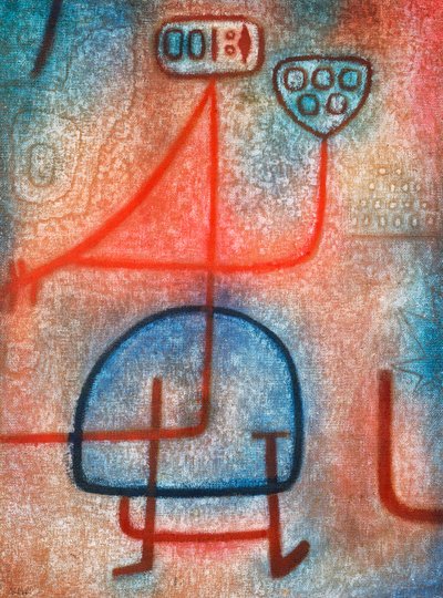 Güzel bahçıvan (tuval üzerine yağlıboya) by Paul Klee