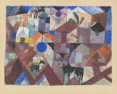 Tiergarten, 1918. by Paul Klee