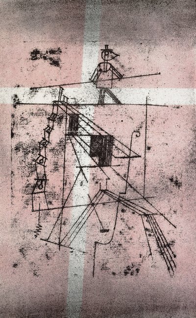 IP cambazı; Seiltanzer by Paul Klee