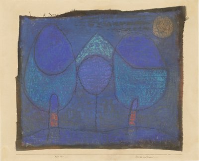 Su Kenarındaki Ağaçlar, 1933. by Paul Klee