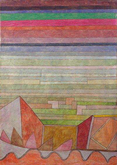 Bereketli Ülkeye Bakış, 1932. by Paul Klee