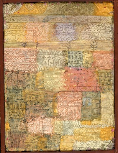 Floransalı villalar, 1926. by Paul Klee